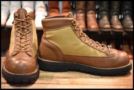 【10EE 良品 白タグ】Danner ダナーライト 30420X 茶 ブラウン カーキ ゴアテックス GORE-TEX 編み上げ ハイキング ブーツ HOPESMORE