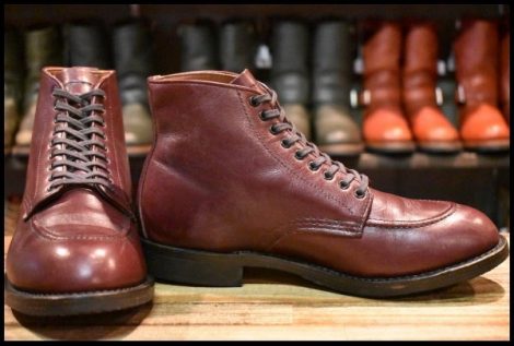 【7.5D 箱付 美品 16年】レッドウィング 9091 ジラード ブラックチェリー フェザーストーン ベックマン ブーツ redwing HOPESMORE