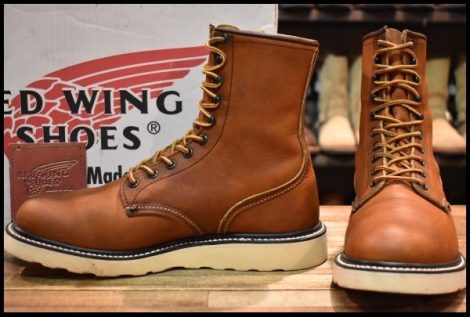 【8D 箱付 美品 サイド羽タグ 00年 カスタム】レッドウィング 899 アイリッシュセッター オロイジナル ブーツ redwing HOPESMORE