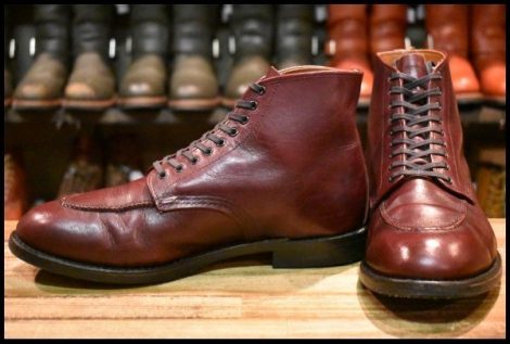 【10D 良品 14年】レッドウィング 9091 ジラード ブラックチェリー フェザーストーン ベックマン ブーツ redwing HOPESMORE