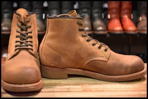 【10D 美品 ナイジェルケーボン別注 13年】レッドウィング 4619 マンソンラスト ハリスツイード ブーツ redwing HOPESMORE