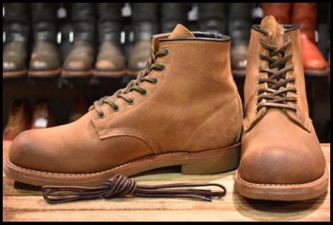 【10D 美品 ナイジェルケーボン別注 13年】レッドウィング 4619 マンソンラスト ハリスツイード ブーツ redwing HOPESMORE