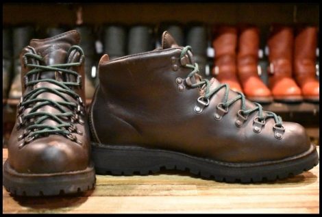 【9EE 良品 白タグ】Danner ダナー マウンテンライト2 30800X 茶 ブラウン ゴアテックス GORE-TEX レースアップ ブーツ HOPESMORE