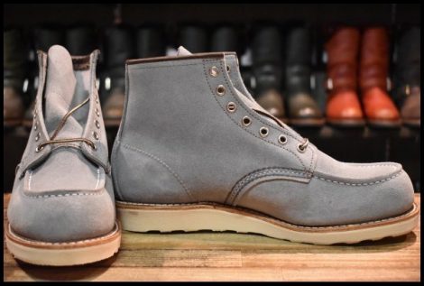 【10D 未使用 24年】レッドウィング 8800 アイリッシュセッター ダスティブルー ラフアウト ブルー ブーツ redwing HOPESMORE