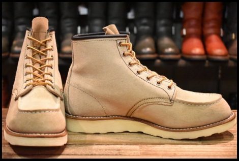 【9E 美品 12年】レッドウィング 8173 スエード アイリッシュセッター ラフアウト 編み上げ レースアップ ブーツ redwing HOPESMORE