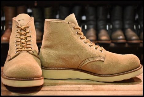 【8E 美品 LEGEND 羽タグ 99年】レッドウィング 8167 スエード アイリッシュセッター 茶 ラフアウト ブーツ redwing HOPESMORE