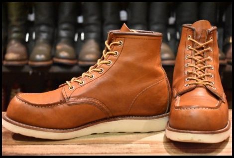 【8E 良品 22年】レッドウィング 875 アイリッシュセッター 茶 オロレガシー モックトゥ レースアップ ブーツ redwing HOPESMORE