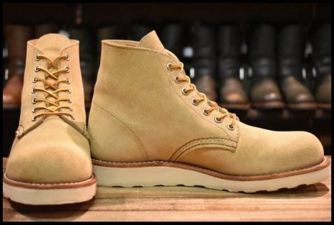 【7.5D 箱付 美品 25年】レッドウィング 8167 スエード アイリッシュセッター ホーソーンアビレーン ブーツ redwing HOPESMORE