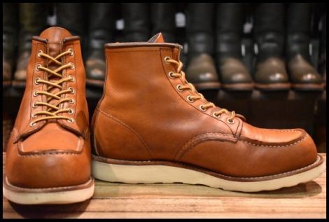 【8E 良品 22年】レッドウィング 875 アイリッシュセッター 茶 オロレガシー モックトゥ レースアップ ブーツ redwing HOPESMORE