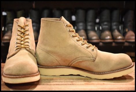 【10D 良品 06年】レッドウィング 8167 スエード アイリッシュセッター ホーソーンアビレーン プレーントゥ ブーツ redwing HOPESMORE