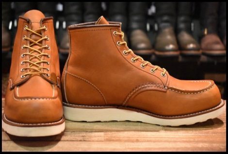 【9E 美品 24年】レッドウィング 875 アイリッシュセッター 茶 オロレガシー モックトゥ レースアップ ブーツ redwing HOPESMORE