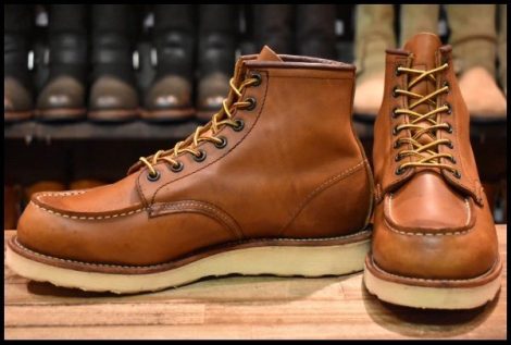 【8.5E 良品 06年】レッドウィング 875 アイリッシュセッター 茶 オロイジナル モックトゥ レースアップ ブーツ redwing HOPESMORE