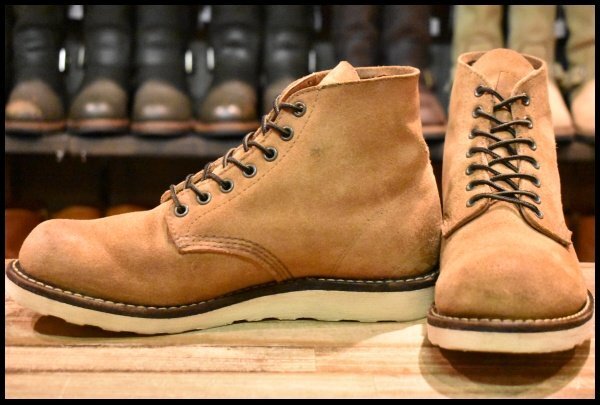 【8D 美品 20年】レッドウィング 8151 スエード アイリッシュセッター 茶 ホーソーン ミュールスキナー ブーツ redwing HOPESMORE