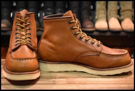 【8.5E 良品 06年】レッドウィング 875 アイリッシュセッター 茶 オロイジナル モックトゥ レースアップ ブーツ redwing HOPESMORE