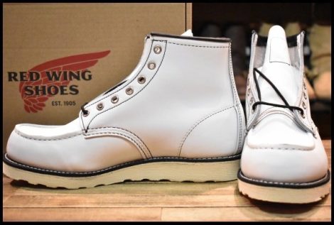 【9E 箱付 未使用 BEAMS別注 19年】レッドウィング 8871 アイリッシュセッター 白 レースアップ ビームス ブーツ redwing HOPESMORE