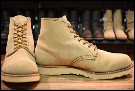 【11E 美品 07年】レッドウィング 8167 スエード アイリッシュセッター ホーソーンアビレーン プレーントゥ ブーツ redwing HOPESMORE