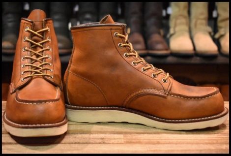 【8E 良品 20年】レッドウィング 875 アイリッシュセッター 茶 オロレガシー モックトゥ レースアップ ブーツ redwing HOPESMORE