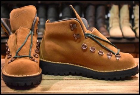 【6.5EE 未使用 白タグ】Danner ダナー DJマウンテンライト 30525X スエード 茶 ブラウン GORE-TEX ゴアテックス ブーツ HOPESMORE
