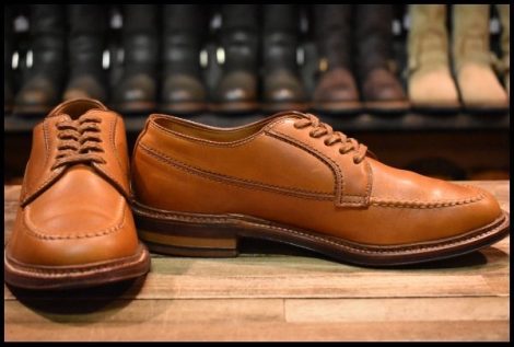 【6.5D 美品】ALDEN オールデン アイランド レンジャーモック 7399 オックスフォード ブラウン 茶 レースアップ 短靴 ブーツ HOPESMORE