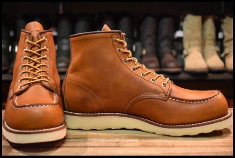 【9.5E 美品 13年】レッドウィング 875 アイリッシュセッター 茶 オロレガシー モックトゥ レースアップ ブーツ redwing HOPESMORE