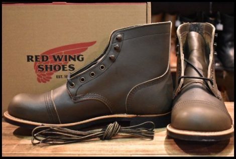 【10D 箱付 未使用 24年】レッドウィング 8078 アイアンレンジャー グリーン アルパイン ポーテージ 緑 ブーツ redwing HOPESMORE