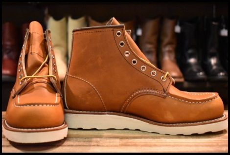【7E 箱付 未使用 24年】レッドウィング 875 アイリッシュセッター 茶 オロレガシー モックトゥ レースアップ ブーツ redwing HOPESMORE